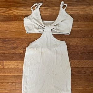 Bright side boutique cut out dress